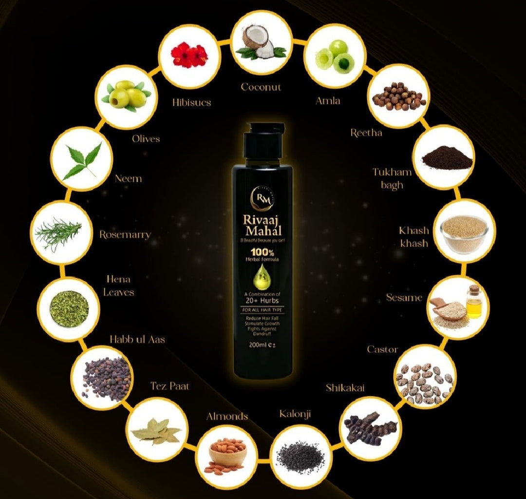 Rivaaj Mahal Hair Oil 200Ml