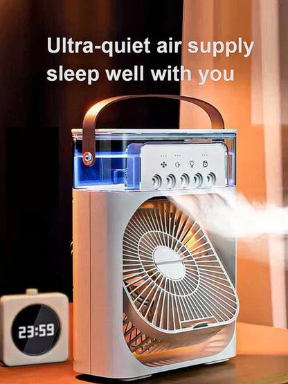 Portable 3 in 1 Mist Air Conditioner Fan | Humidifier Air Cooler