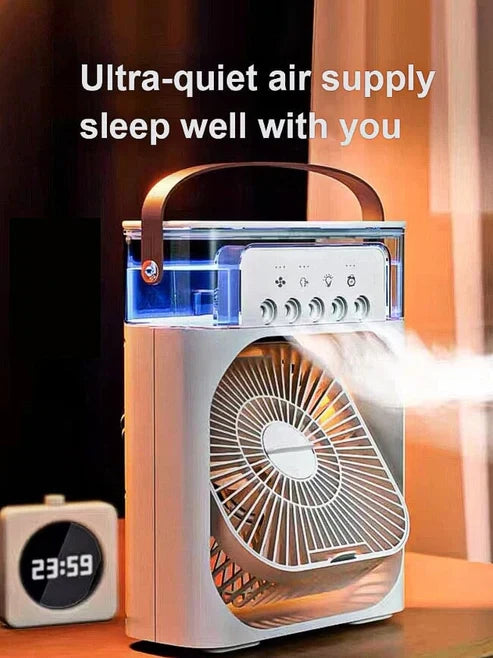 Portable 3 in 1 Mist Air Conditioner Fan | Humidifier Air Cooler