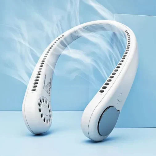 Portable Rechargeable Neck Fan USB